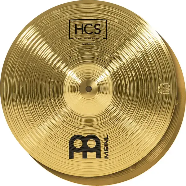 Тарелка барабанная MEINL 14" HCS Hi-Hat (пара)