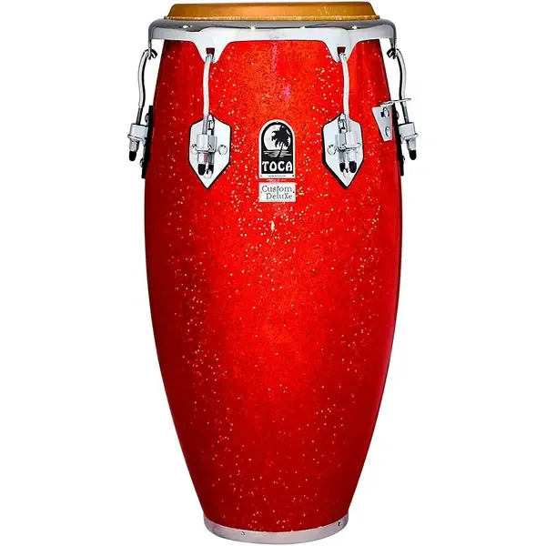 Конга Toca Custom Deluxe Solid Fiberglass Congas 11.75 in. Red Sparkle