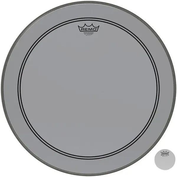 Пластик для барабана Remo 20" Powerstroke P3 Colortone Smoke