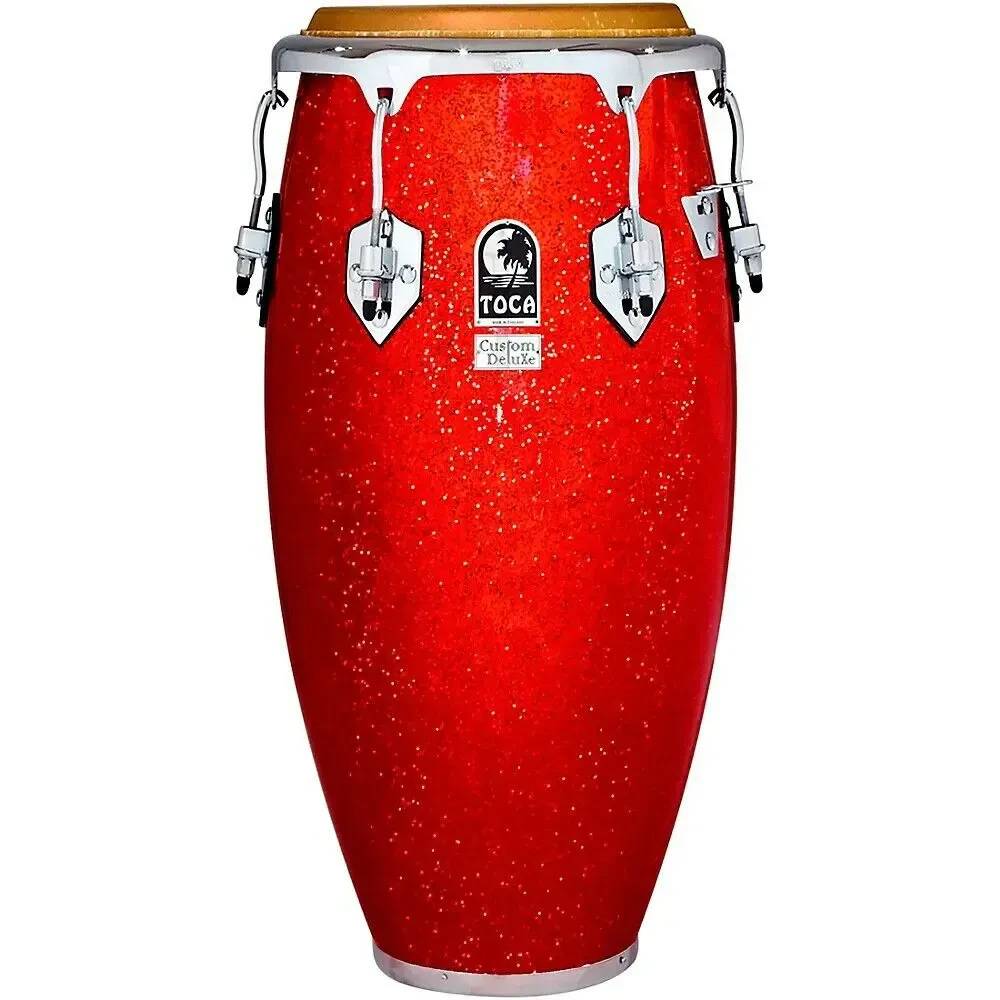 Конга Toca Custom Deluxe Solid Fiberglass Congas 11.75 in. Red Sparkle