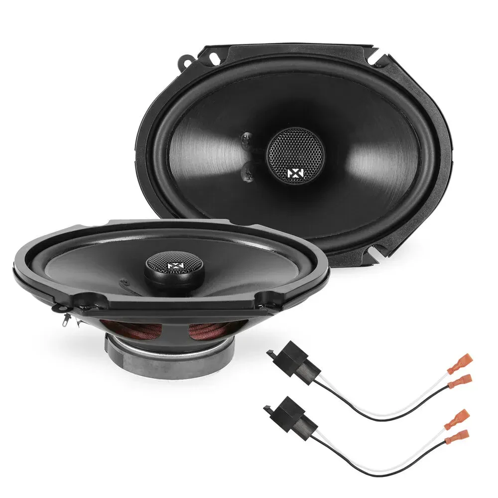 Автомобильные динамики для Chrysler E-Class 1983 задняя полка NVX (набор)