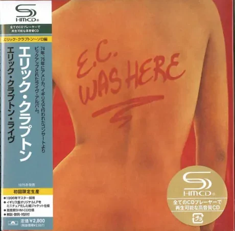 ERIC CLAPTON - E.C. Was Here (CD, Japan)