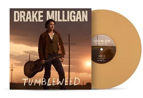 Виниловая пластинка Drake Milligan - Tumbleweed [New Vinyl LP] Colored Vinyl, Poster