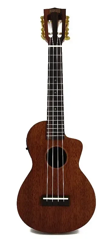 Укулеле электроакустическая концерт Mahalo MJ2CETBR цвет Transparent Brown