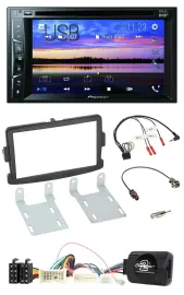 Pioneer Bluetooth 2DIN USB DVD DAB Lenkrad Autoradio für Dacia Sandero ab 2013 s