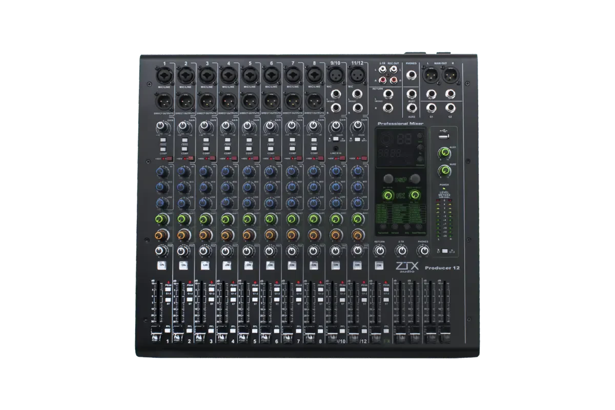 Аналоговый микшер ZTX audio Producer 12
