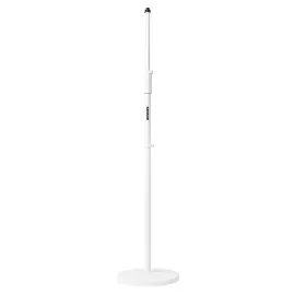 Микрофонная стойка Gator SH-RBMICSTAND10-W с круглым основанием, белая