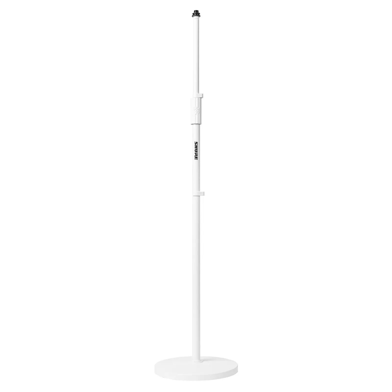 Микрофонная стойка Gator SH-RBMICSTAND10-W с круглым основанием, белая