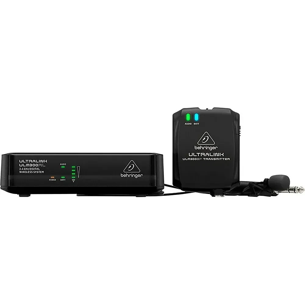 Behringer 2.4 GHz Digital System w/Lavalier Mic, Belt-Pack Transmitter, Receiver