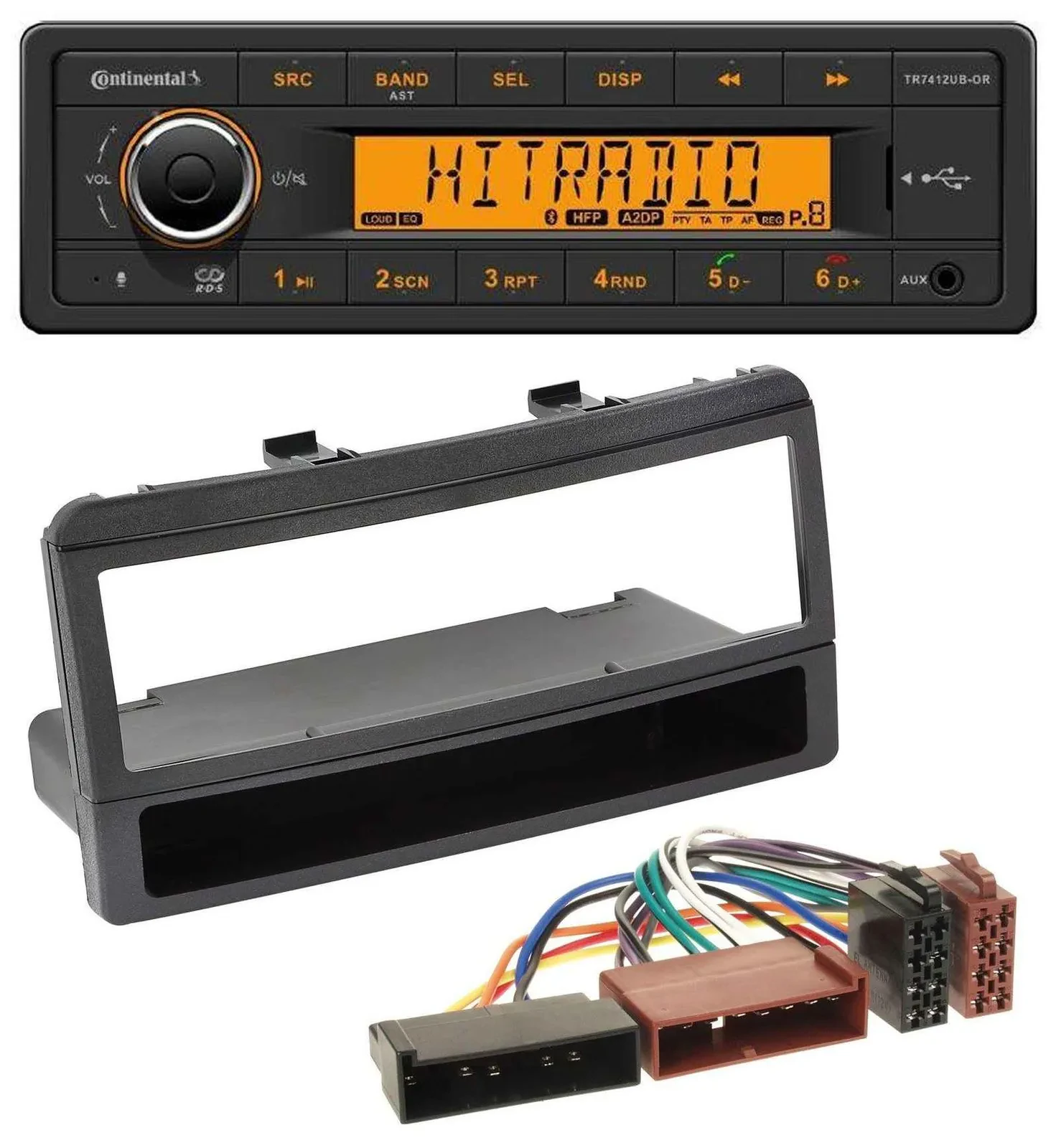 Continental MP3 Bluetooth AUX USB Autoradio für Ford Focus Cougar Escort Fiesta