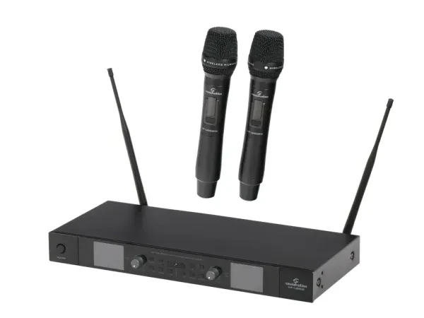 WF-U2602HH Беспроводная микрофонная система, 2 ручных передатчика, Soundsation