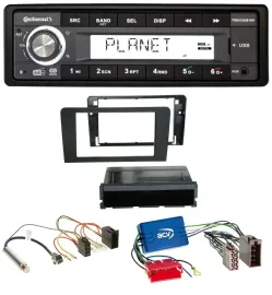 Continental USB 1DIN AUX DAB MP3 Autoradio für Audi A3 03-06 8P Symphony Aktivsy