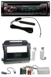 Pioneer USB DAB Lenkrad Bluetooth CD Autoradio für Kia Sportage 3 10-15 schwarz