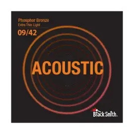 Струны для акустической гитары BlackSmith 95714 Acoustic Phosphor Bronze Extra Thin Light 9-42