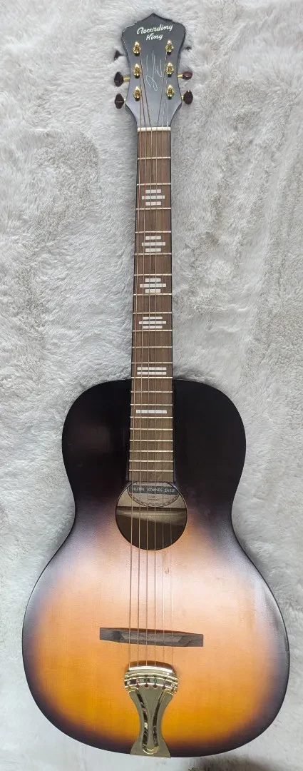 Recording King RPS-JTE-T Justin Townes Earle Single O Acoustic Guitar - B-Stock