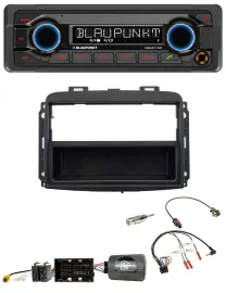 Автомагнитола для Fiat 500L (с 2012) Blaupunkt Bluetooth, USB, MP3, поддержка кнопок на руле