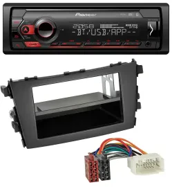 Автомагнитола Pioneer DAB Bluetooth USB для Suzuki Celerio (LF, с 2014)