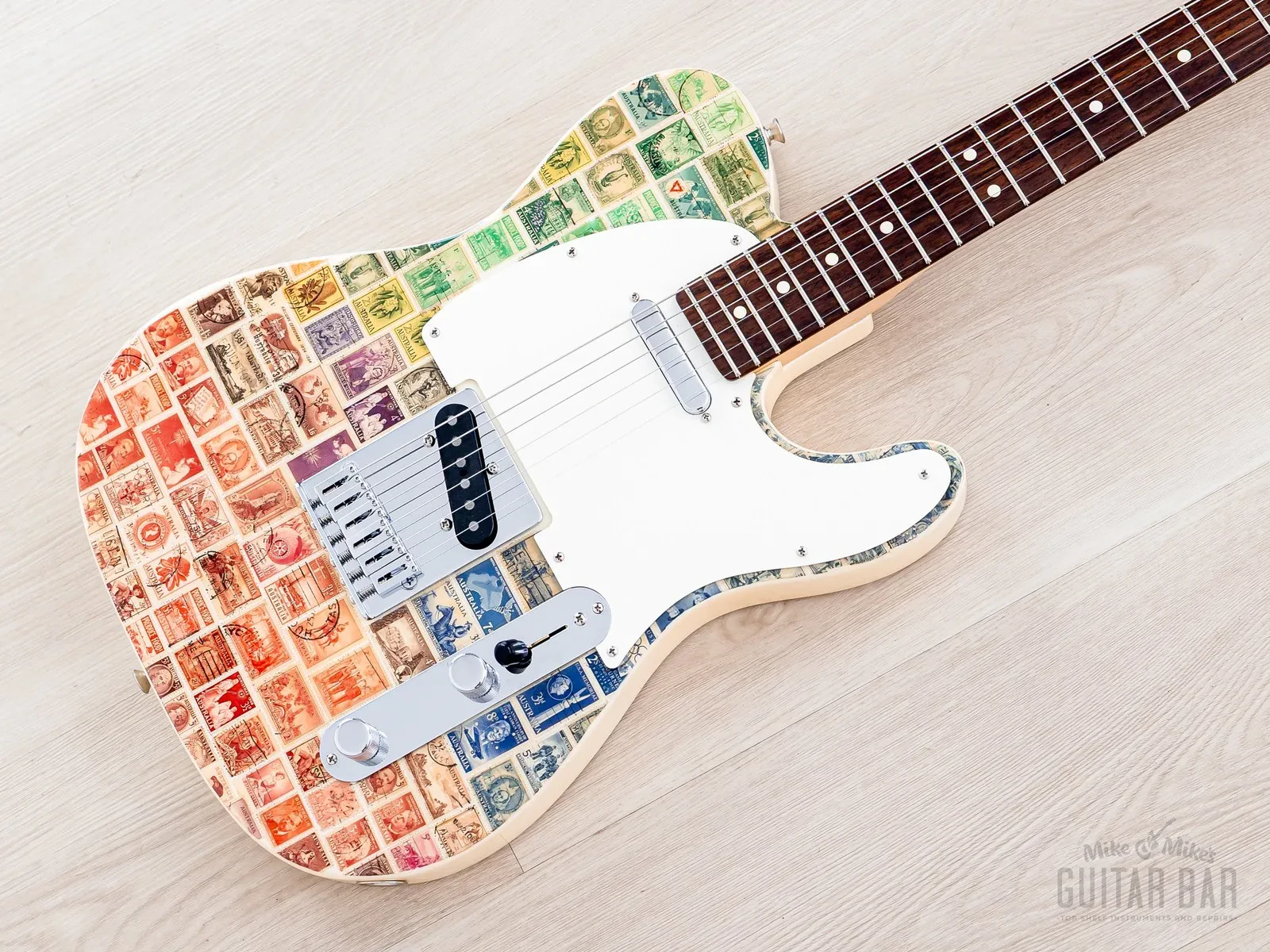 2021 Fender Custom Shop Imagine Stamp Collection Telecaster Australia w/ Case
