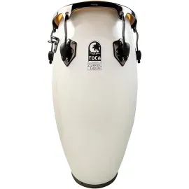 Конга Toca 11.75" Custom Deluxe Fiberglass Margarita Blanca