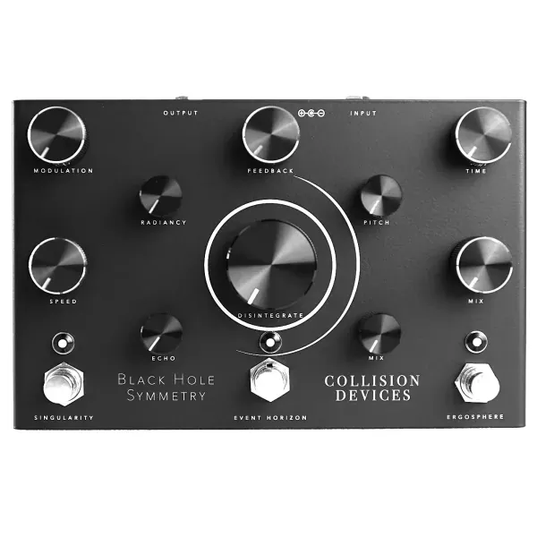 Педаль эффектов для электрогитары Collision Devices Black Hole Symmetry Reverb Fuzz