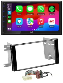 JVC Bluetooth USB MP3 2DIN DAB Autoradio für Subaru Impreza Forester 07-12