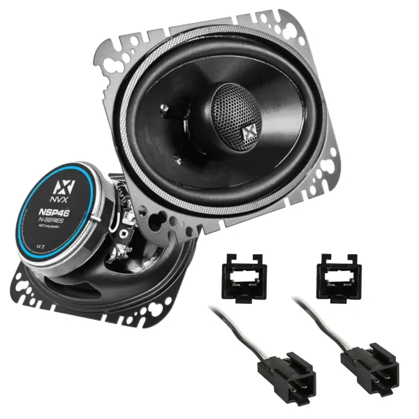 1997-2006 Jeep Wrangler TJ - Dash Factory Speaker Replacement Package | NVX
