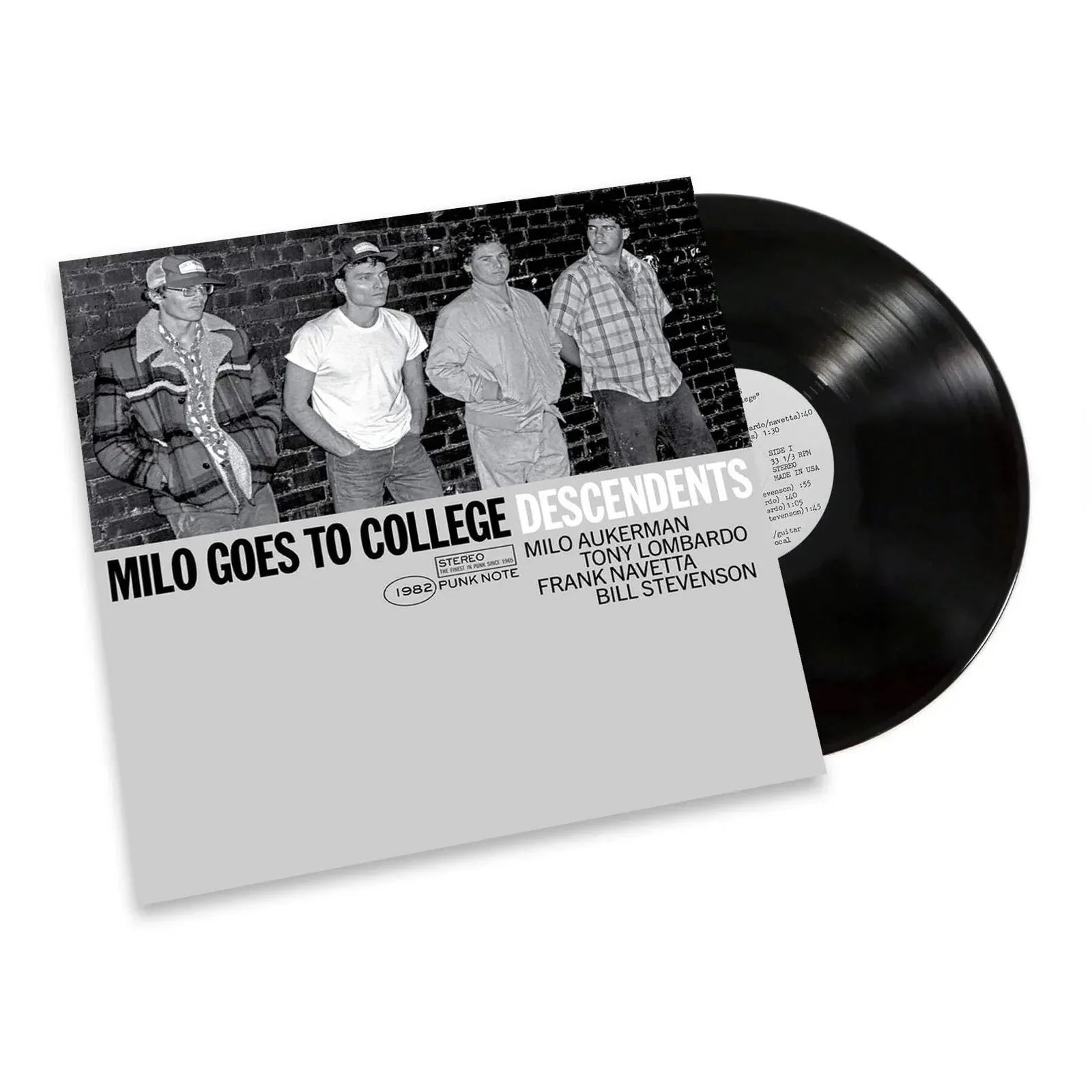 Виниловая пластинка Descendents – Milo Goes To College (Punk Note Edition) Релиз 2025