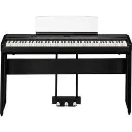 Цифровое пианино компактное Yamaha P-515 Digital Piano в комплекте стойка и педали