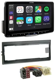 Alpine Bluetooth MP3 USB DAB Autoradio für Volvo 740, 760 (1982-1992)