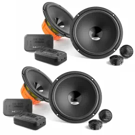 (2-Pairs) Hertz DPK 165.3 320W RMS 6.5" 2-way 4-ohm Component System