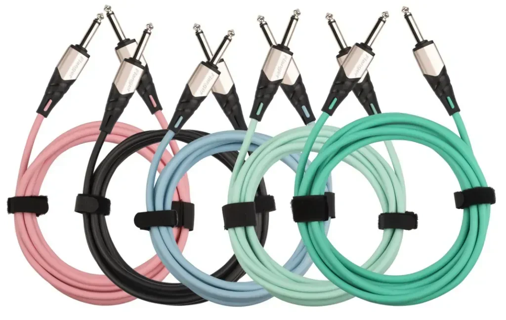 Кабель инструментальный Flanger FICM-005(Macaroons)-BK 3 м черный