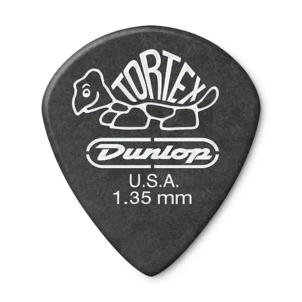 Медиаторы Dunlop Tortex Pitch Black Jazz III 482R1.35, 72 штуки, 1.35 мм