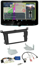 Kenwood Bluetooth DAB TMC 2DIN Lenkrad USB Navigation für Toyota RAV 4 ab 2013