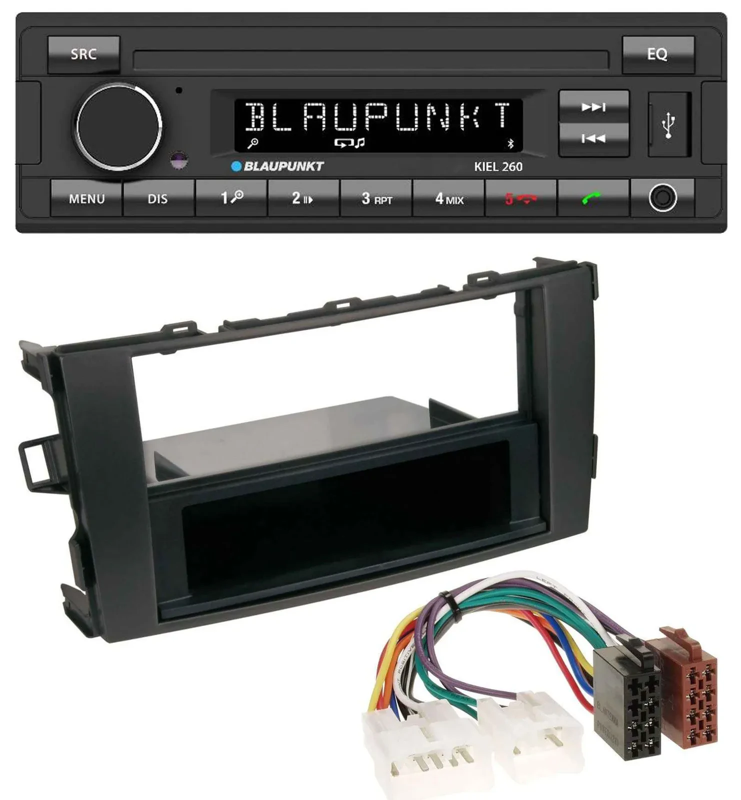 Автомагнитола Blaupunkt USB DAB Bluetooth MP3 для Toyota Auris (с 2007 года)
