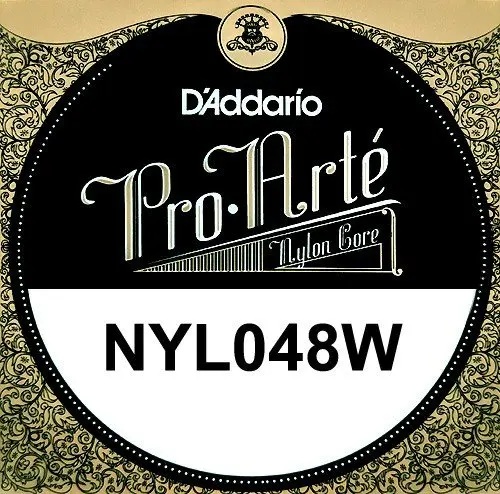 Струна одиночная для классической гитары D'ADDARIO NYL048W