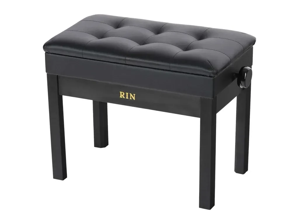 Банкетка для клавишных Rin LB-31BKM Black Matte