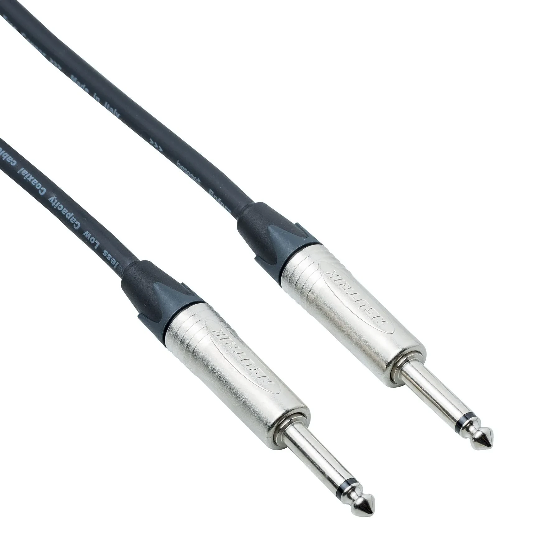 Инструментальный кабель для гитары Bespeco NC600 6 м (прямой-прямой)