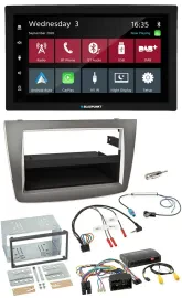Blaupunkt DAB Bluetooth USB Lenkrad 2DIN Autoradio für Alfa Romeo Mito silber 14