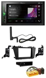 Pioneer MP3 DAB AUX 2DIN Bluetooth Autoradio für Mazda 5 (CR, ab 2010)