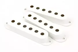 Крышка звукоснимателя Fender 099-2034-000 White (3 штуки)