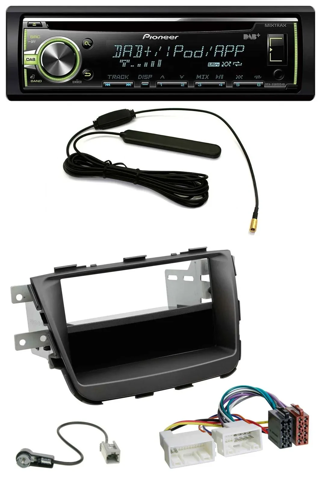 Автомагнитола Pioneer для Kia Sorento II (2012–2015) CD/MP3, USB, DAB, AUX