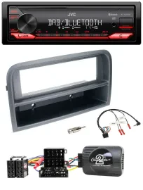 JVC Bluetooth USB DAB Lenkrad Autoradio für Fiat Croma 2005-2010