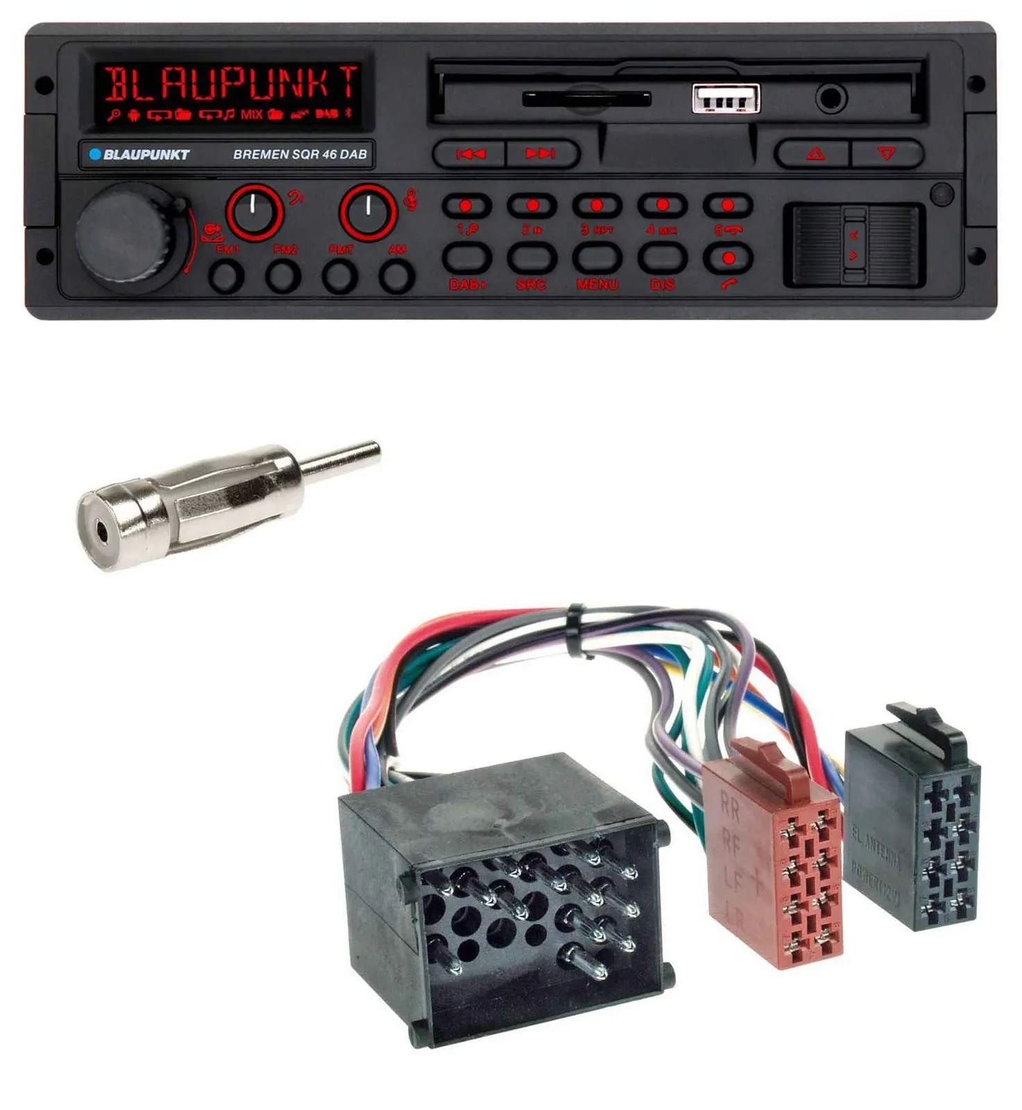 Blaupunkt SD MP3 USB Bluetooth DAB Autoradio für BMW Z3 (1995-2002)