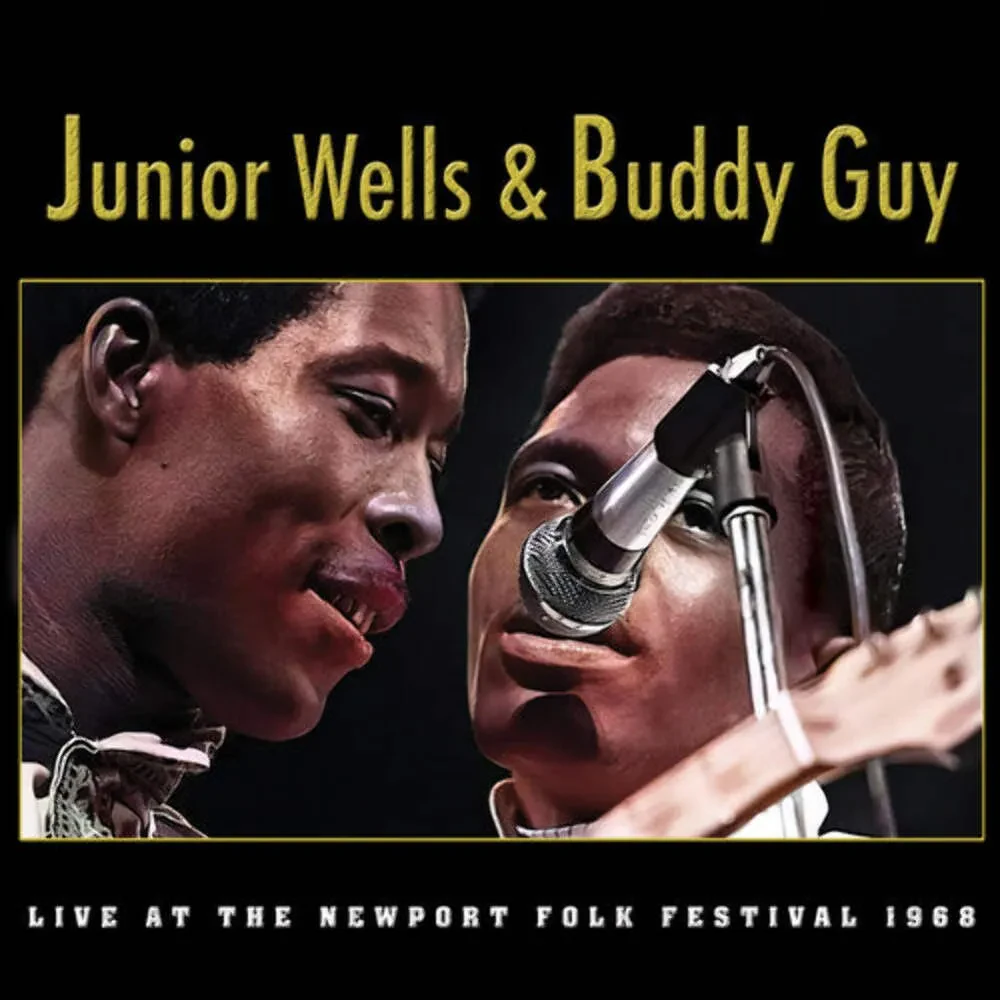 Виниловая пластинка Junior Wells – Live At The Newport Folk Festival (Релиз 2024), оранжевый винил