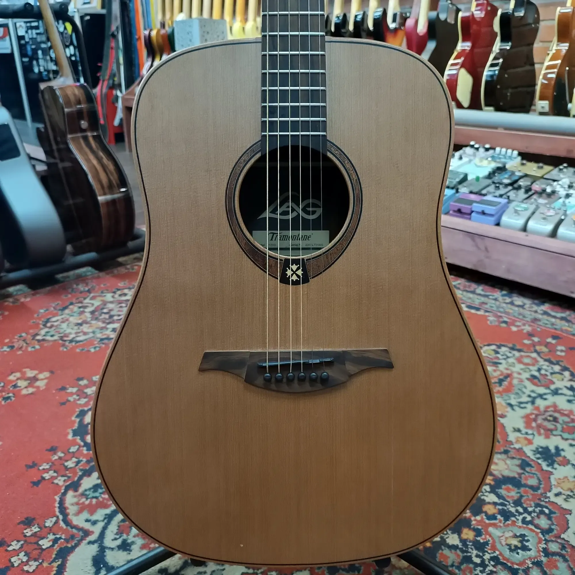 Акустическая гитара LAG Guitars T170D 2024