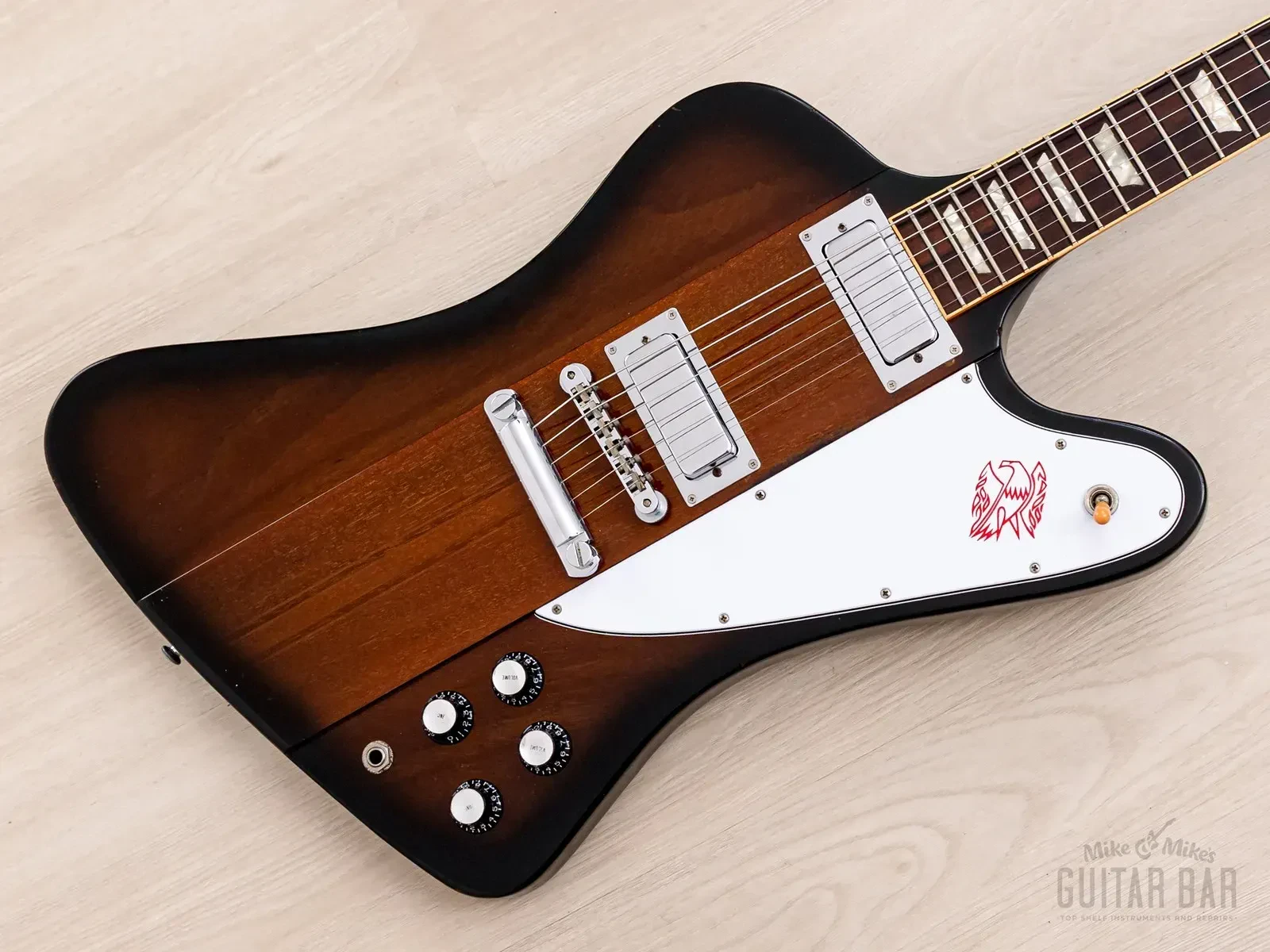 1999 Gibson Firebird V Vintage Sunburst w/ Banjo Tuners, Case