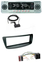Dietz Bluetooth USB MP3 DAB Autoradio für Citroen C1 Peugeot 107 (05-14)