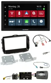 Blaupunkt Lenkrad Bluetooth DAB 2DIN USB Autoradio für Alfa Giulietta 2014-2021