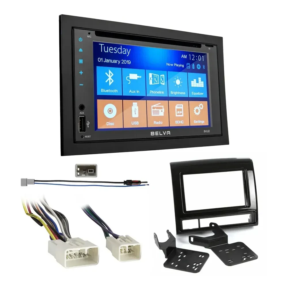 Установочный комплект для автомагнитолы Belva BVL62 Double DIN для Toyota Tacoma 2012-2013 без усилителя