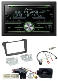 Pioneer Bluetooth Lenkrad DAB 2DIN USB CD Autoradio für Hyundai i40 VF ab 16 sch